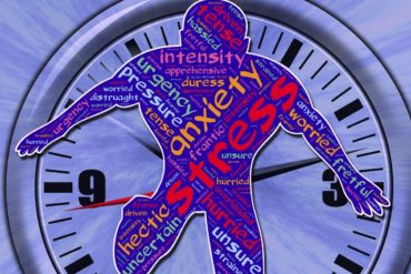 Abstrakte Darstellung von psychischen Problemen wie Stress, Sorgen und Angst