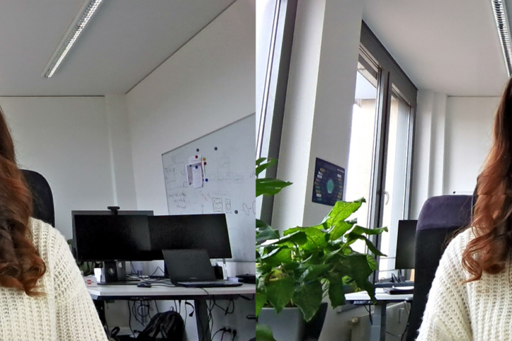 Casablanca Titelbild. Eine Frau schaut in die Kamera