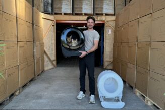 Automatische Katzentoilette