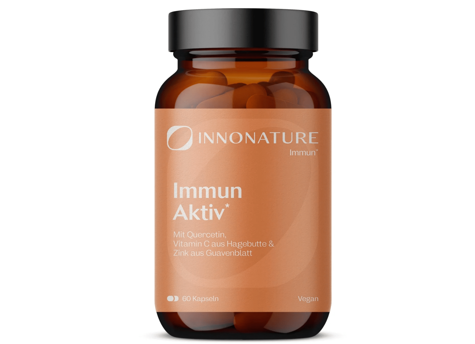 INNONATURE Immun Aktiv Kapseln mit Quercetin, Hagebutte, Guavenblatt und Ingwer im Test