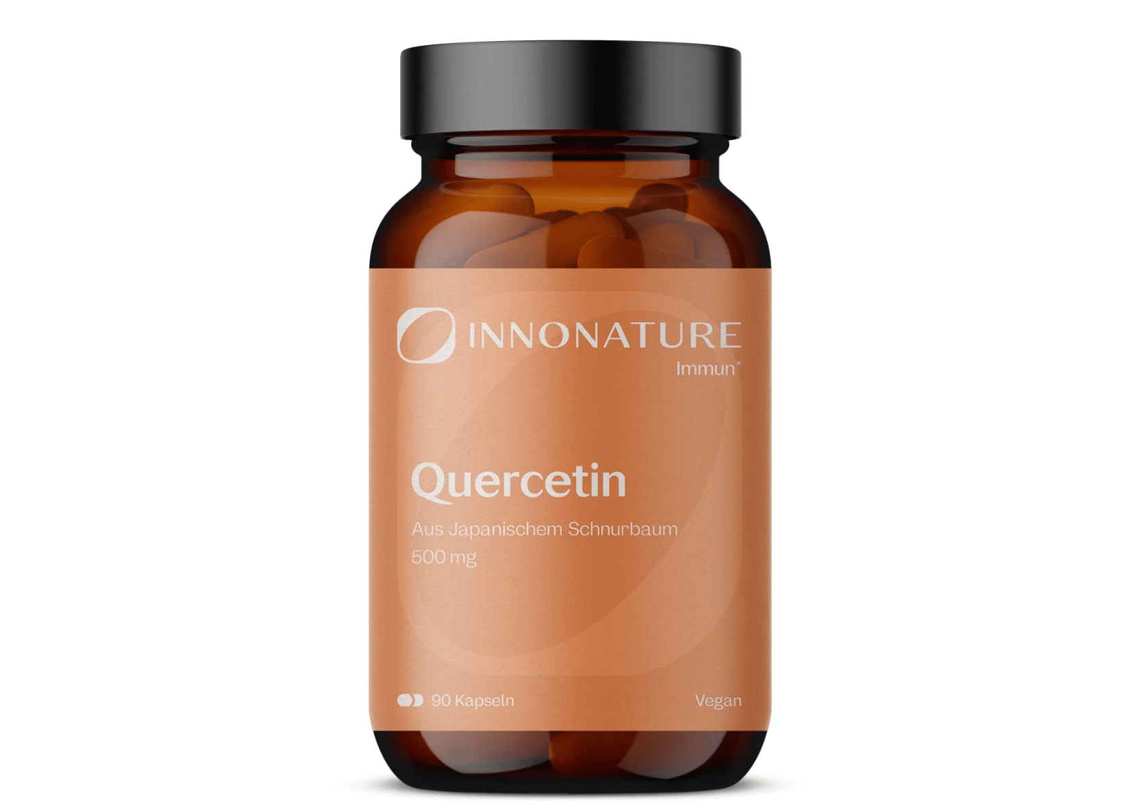 INNONATURE Erfahrungen: Quercetin Kapseln in der Braunglasdose im Test